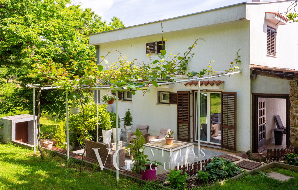 Villa Nino with view - Lovran Garden and property exterior