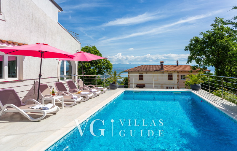 Villa Nino with view - Lovran Garten und Außenbereich