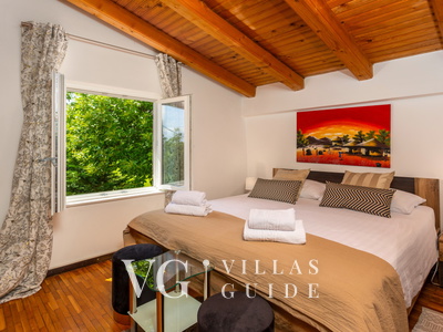 Villa Nino with view - Lovran Camera da letto