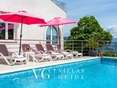 Villa Nino with view - Lovran Piscina