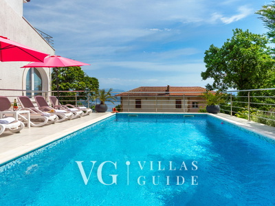 Villa Nino with view - Lovran Piscina