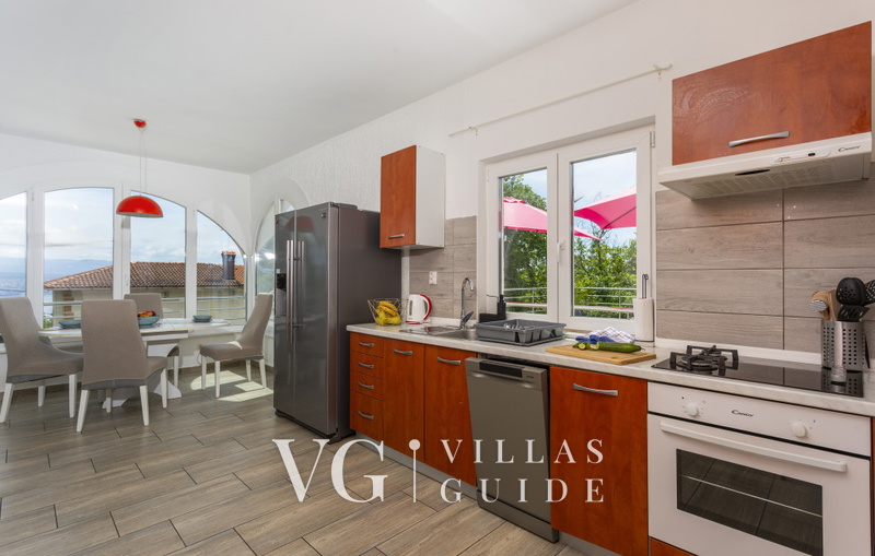 Villa Nino with view - Lovran Küche