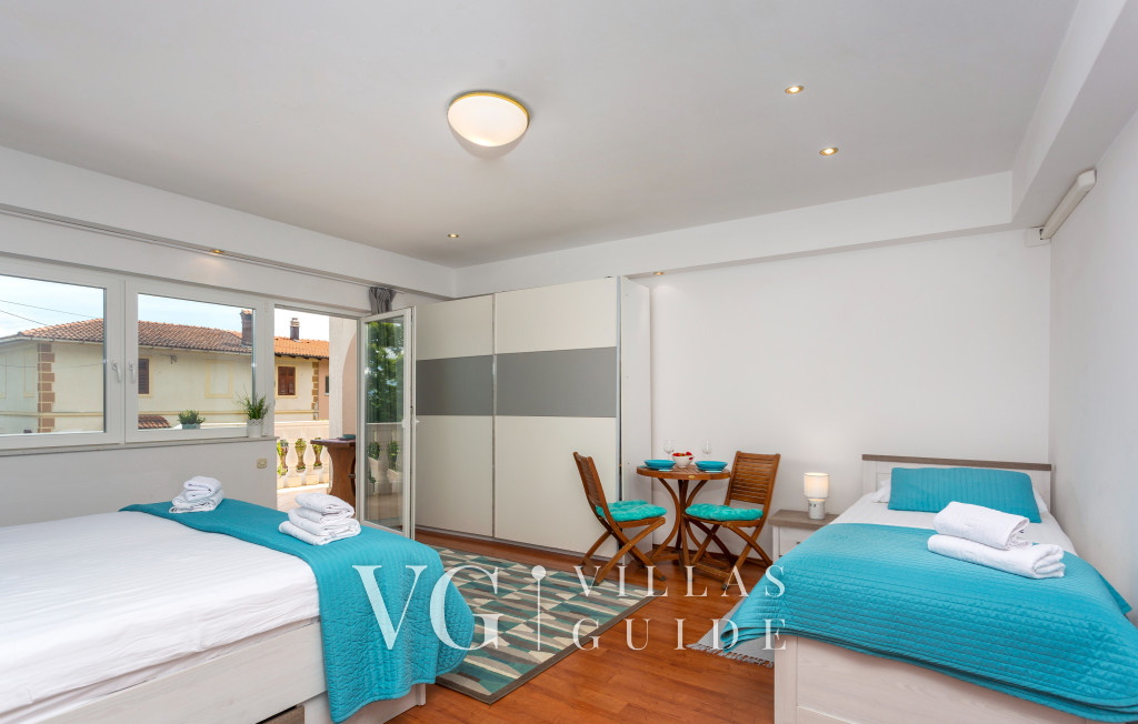 Villa Nino with view - Lovran Camera da letto