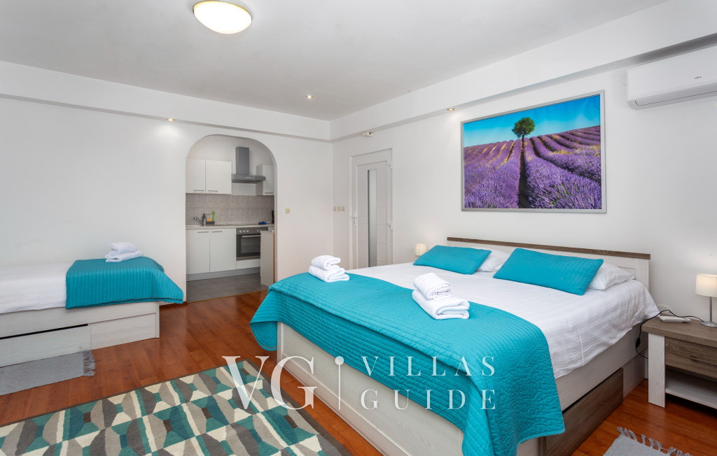 Villa Nino with view - Lovran Camera da letto