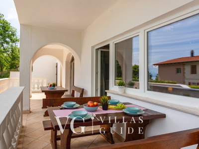 Villa Nino with view - Lovran Garden and property exterior