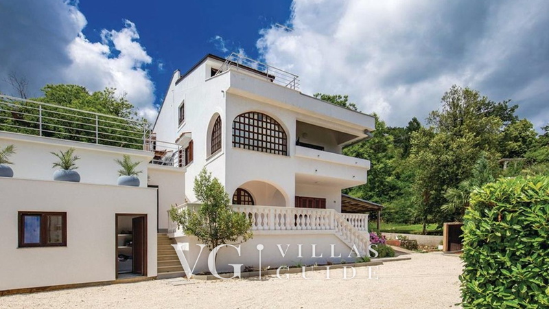 Villa Nino with pool - Lovran Garden and property exterior