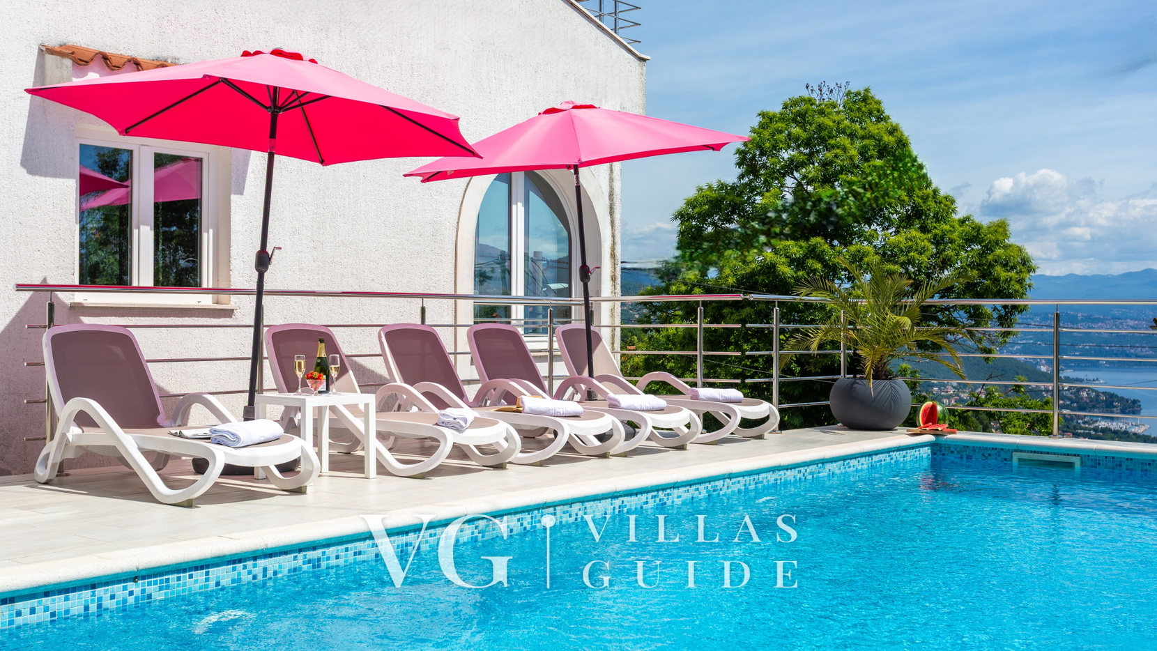 Villa Nino with pool - Lovran Pool