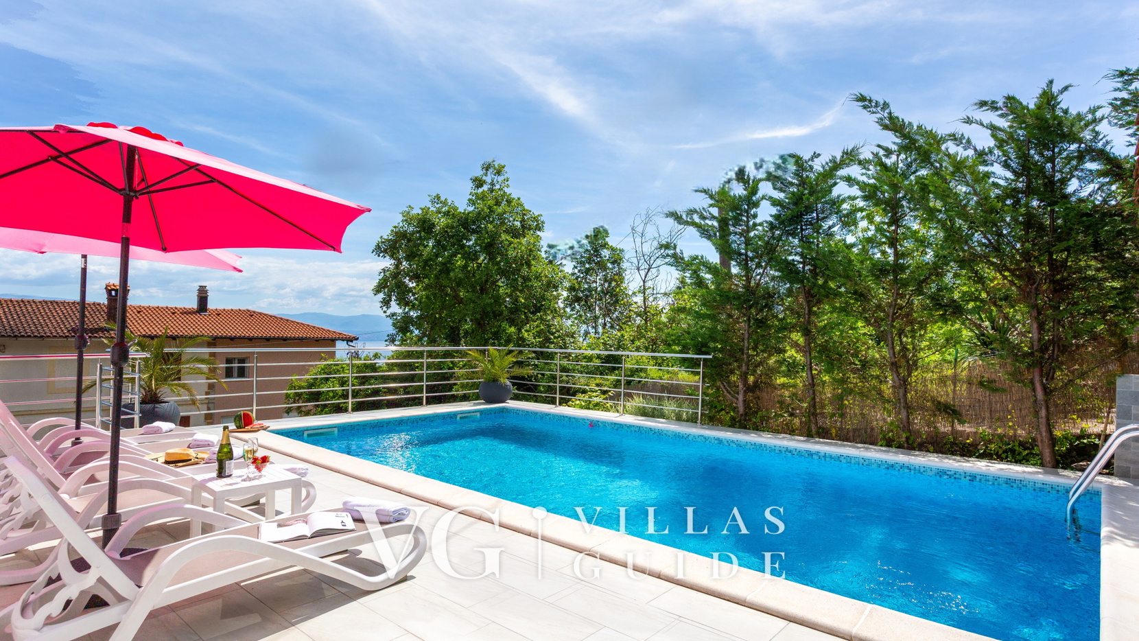 Villa Nino with pool - Lovran Pool