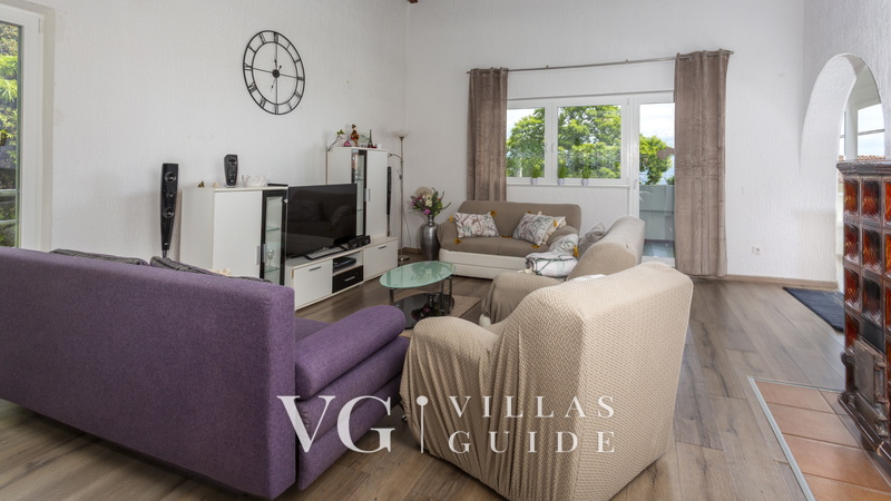 Villa Nino with pool - Lovran Living room