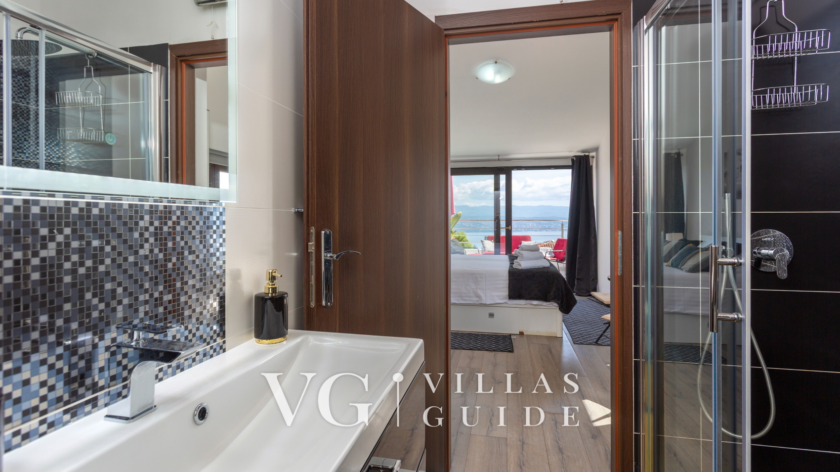 Villa Nino with pool - Lovran Bathroom