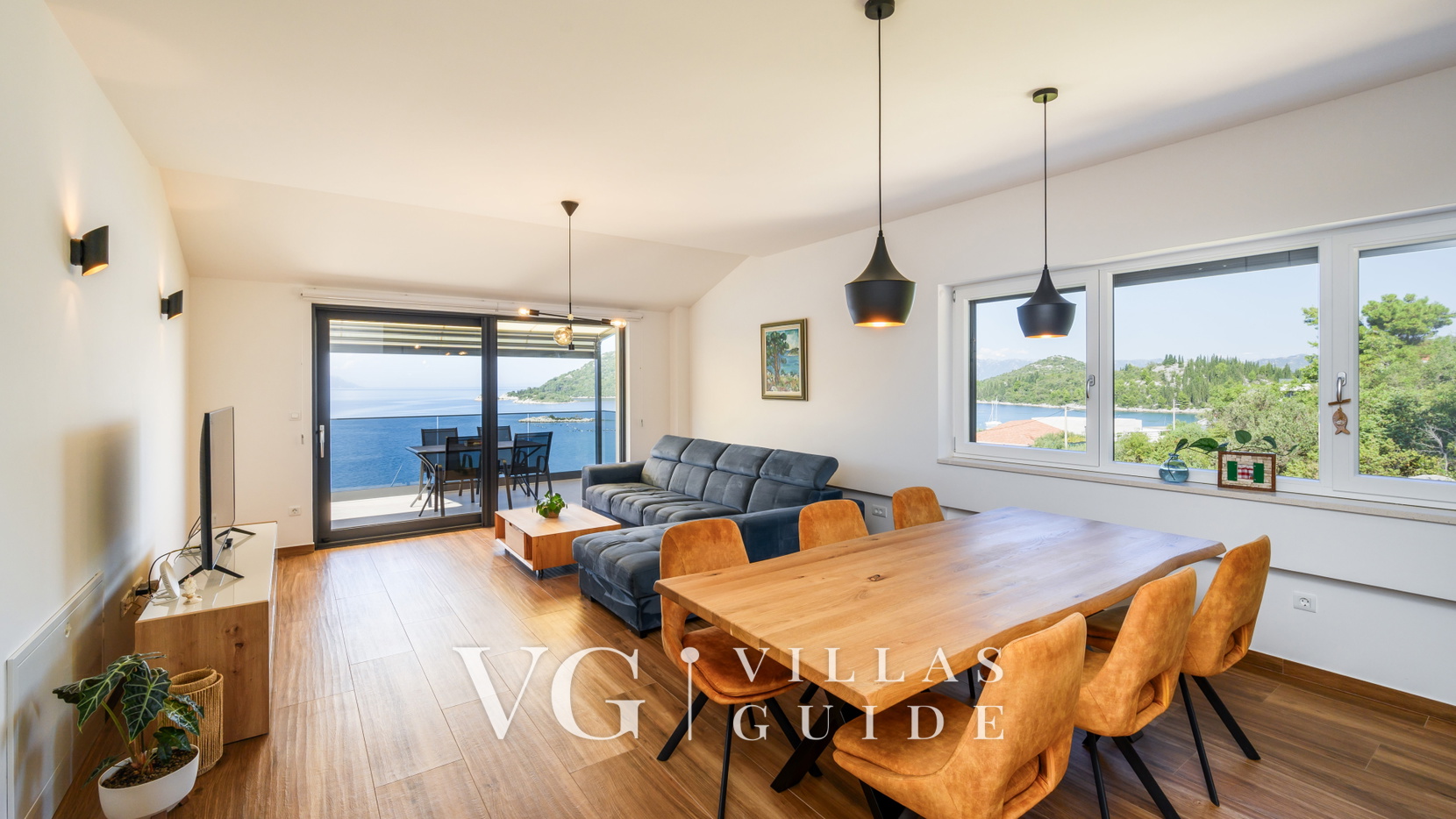 Villa Dida Božo Wohnzimmer