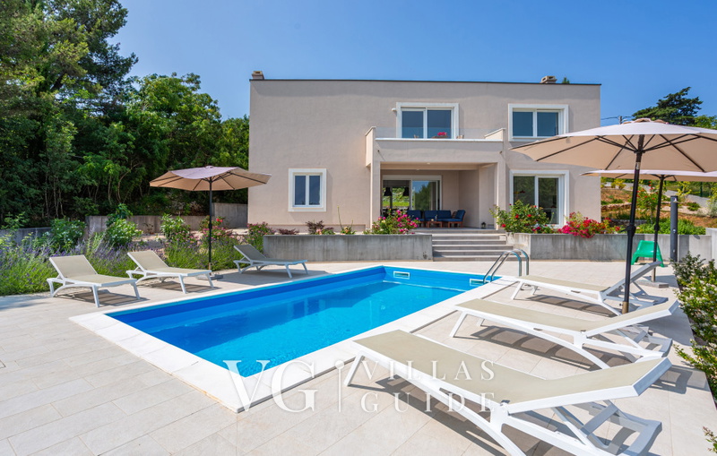 Casa Tijana with pool island Krk