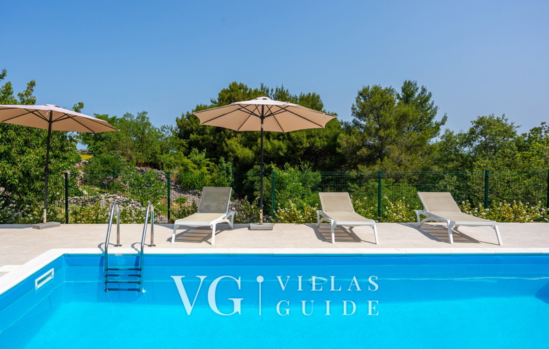 Casa Tijana with pool island Krk Piscina