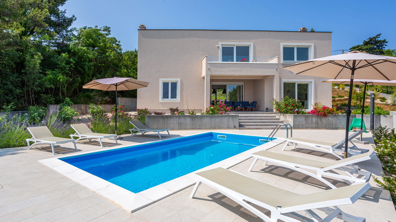 Casa Tijana with pool island Krk