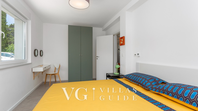 Casa Tijana with pool island Krk Schlafzimmer