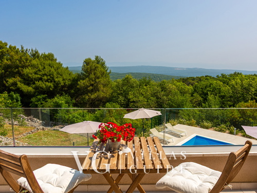 Casa Tijana with pool island Krk