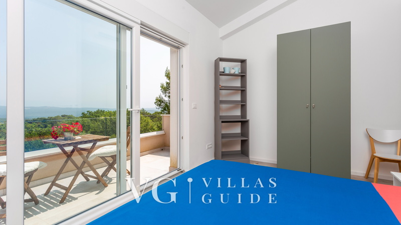 Casa Tijana with pool island Krk Schlafzimmer