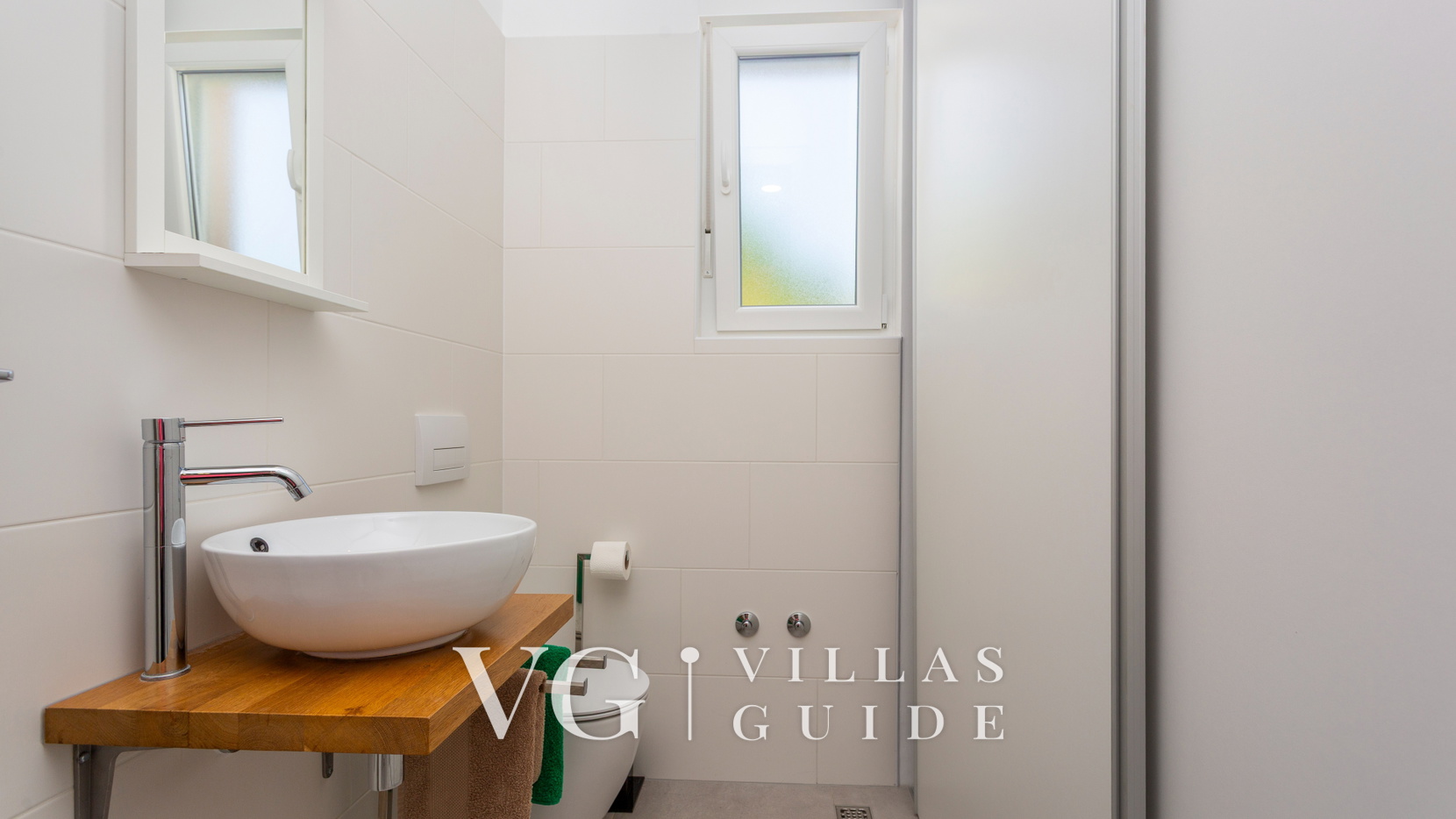 Casa Tijana with pool island Krk Gästetoilette