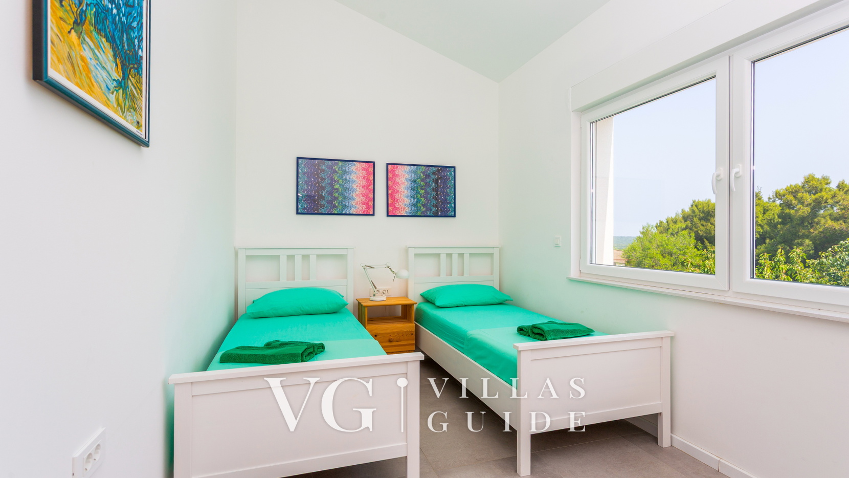 Casa Tijana with pool island Krk Schlafzimmer