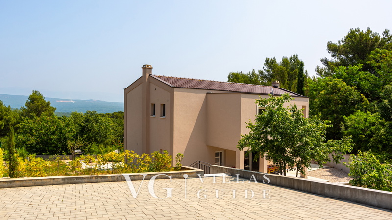 Casa Tijana with pool island Krk Garten und Außenbereich