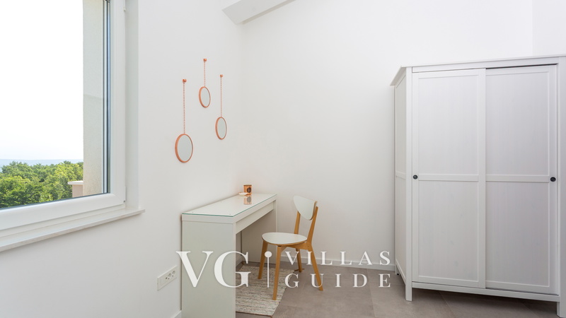 Casa Tijana with pool island Krk Schlafzimmer