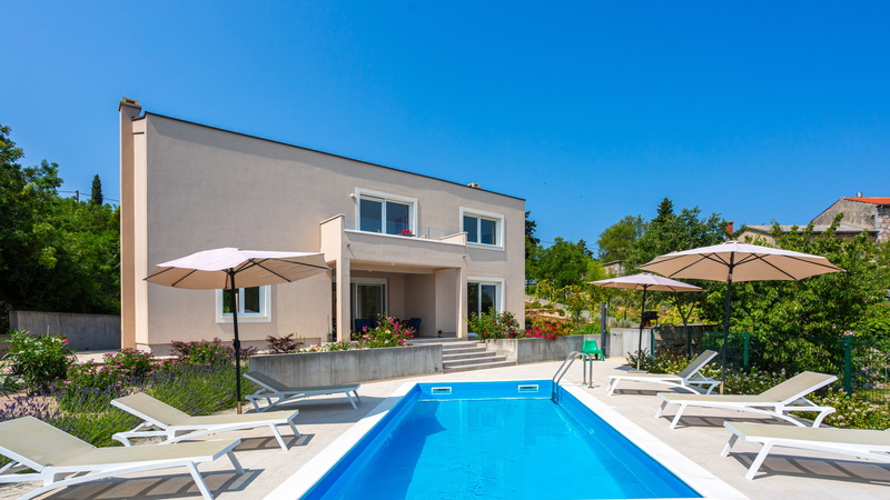 Casa Tijana with pool island Krk