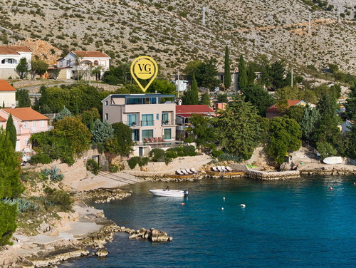 Villa Wind rose with pool&whirpool&sauna&beachfront