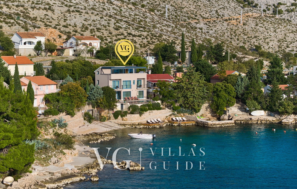 Villa Wind rose with pool&whirpool&sauna&beachfront Garten und Außenbereich