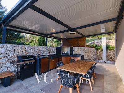 Villa Wind rose with pool&whirpool&sauna&beachfront Garten und Außenbereich