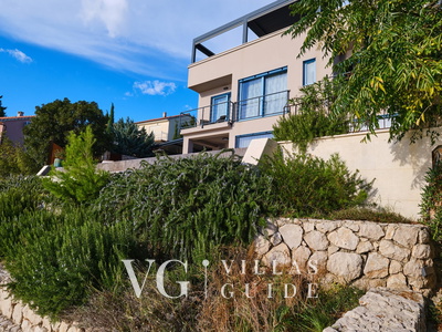 Villa Wind rose with pool&whirpool&sauna&beachfront Dvorište i vanjski dio objekta