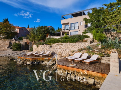 Villa Wind rose with pool&whirpool&sauna&beachfront Garten und Außenbereich
