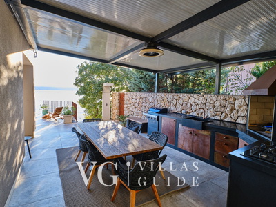 Villa Wind rose with pool&whirpool&sauna&beachfront Dvorište i vanjski dio objekta