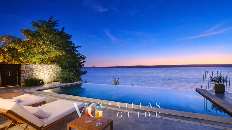 Villa Wind rose with pool&whirpool&sauna&beachfront Pool