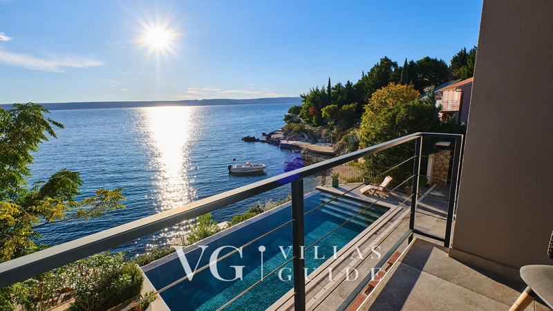 Villa Wind rose with pool&whirpool&sauna&beachfront Garten und Außenbereich