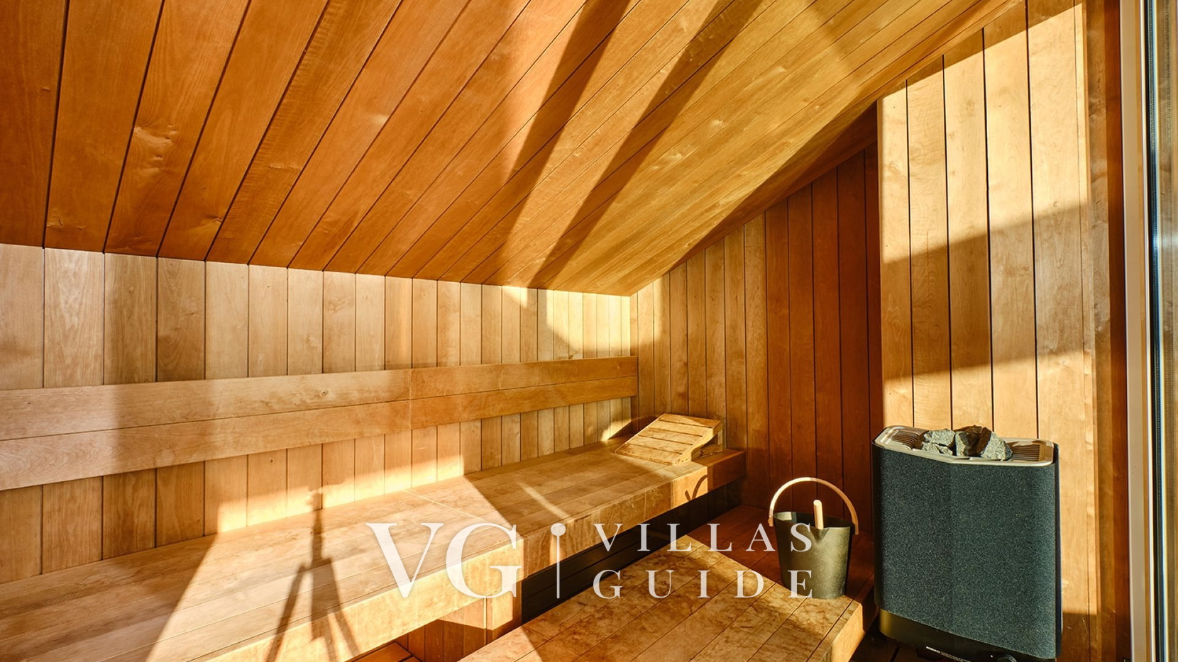 Villa Wind rose with pool&whirpool&sauna&beachfront wellness