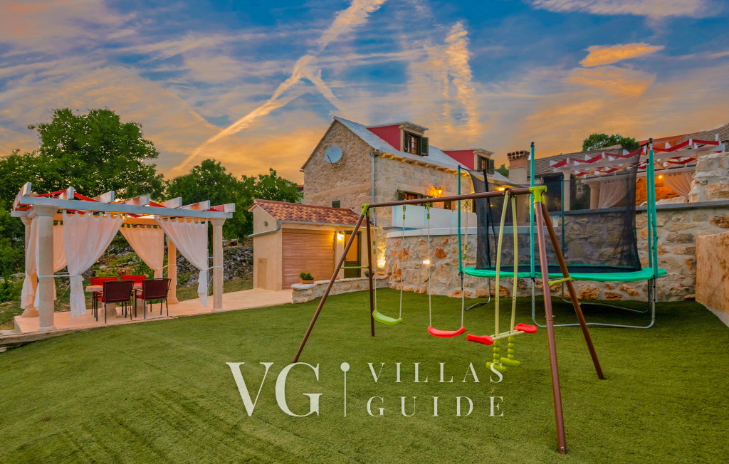 Villa Kameni Cvijet - Makarska-Podbablje Gornje Giardino e esterni della proprietà