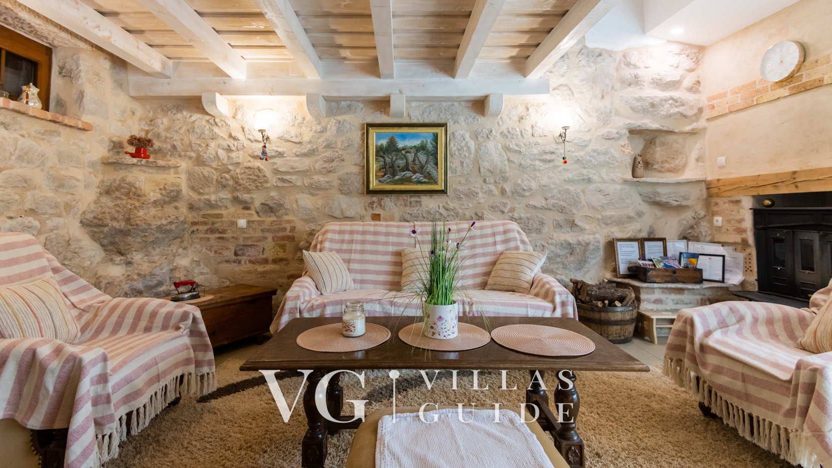 Villa Kameni Cvijet - Makarska-Podbablje Gornje Dnevni boravak