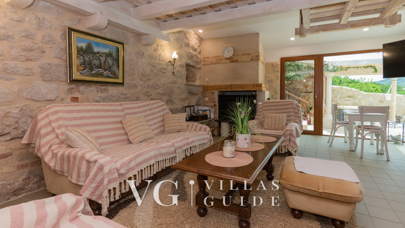 Villa Kameni Cvijet - Makarska-Podbablje Gornje Dnevni boravak