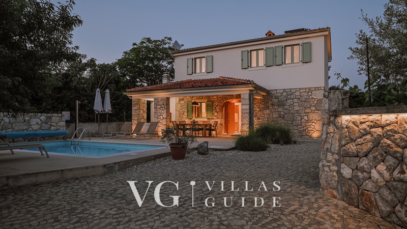 Villa Lu 2 Krk Dvorište i vanjski dio objekta