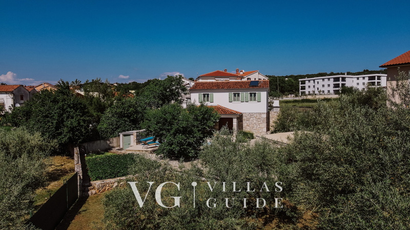 Villa Lu 2 Krk Dvorište i vanjski dio objekta