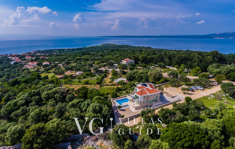 Villa Lun T - Island Pag Garten und Außenbereich