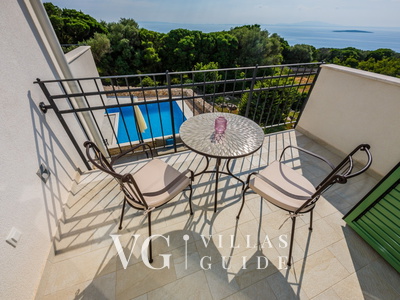 Villa Lun T - Island Pag Camera da letto