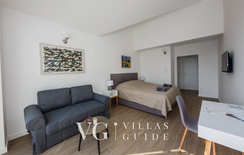 Villa Lun T - Island Pag Schlafzimmer