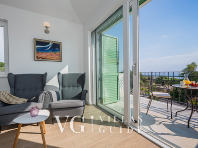 Villa Lun T - Island Pag Camera da letto