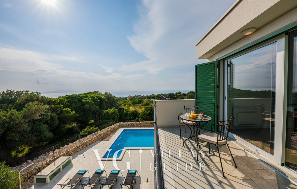 Villa Lun T - Island Pag Schlafzimmer