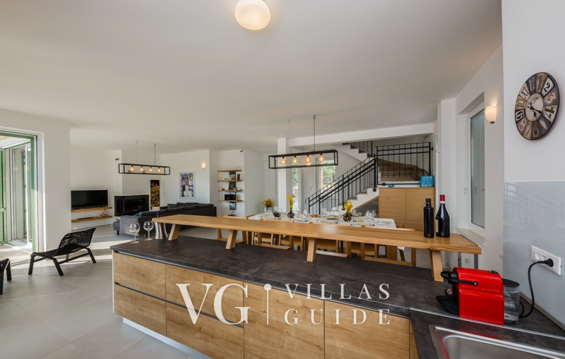 Villa Lun T - Island Pag Küche