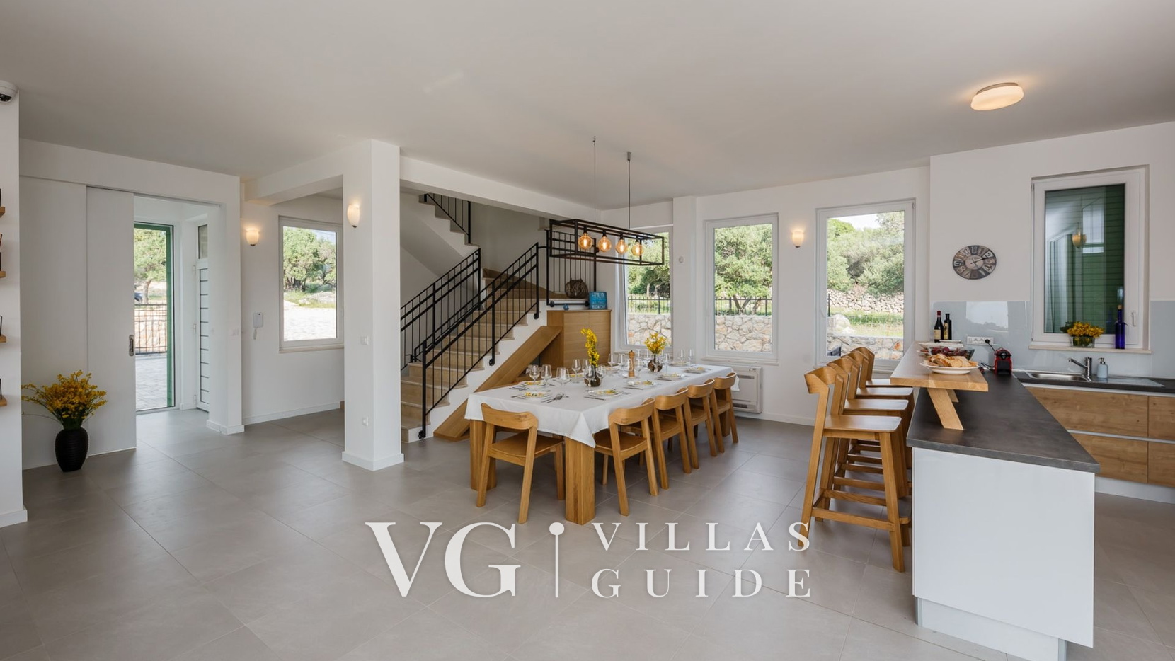 Villa Lun T - Island Pag Küche