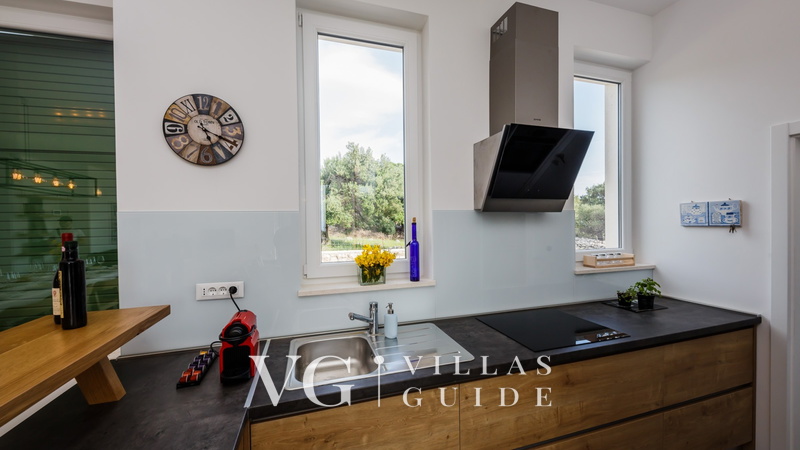 Villa Lun T - Island Pag Küche