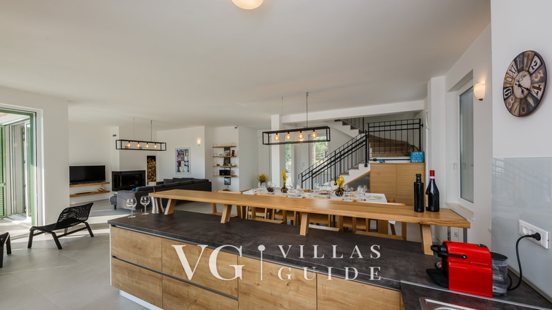 Villa Lun T - Island Pag Küche