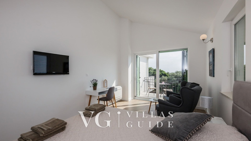 Villa Lun T - Island Pag Schlafzimmer